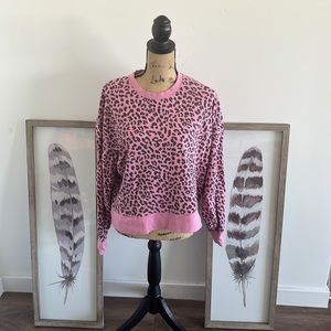 EUC Rails leopard sweatshirt size xl